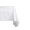 Smarty Had A Party 50" x 108" White Rectangular Linen-Like Tablecloths (12 Tablecloth), 12PK 813272-CASE - alternate 2